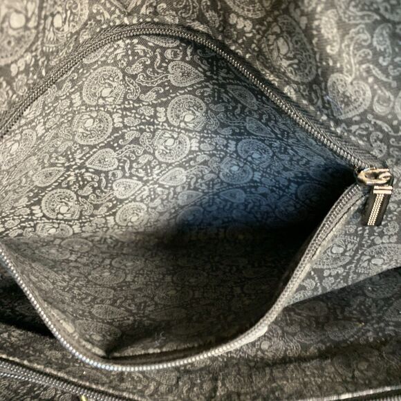 MDBM Maison de Beauté Provence Green Leather Front Pocket Tote Handbag w/ pouch - Picture 12 of 16